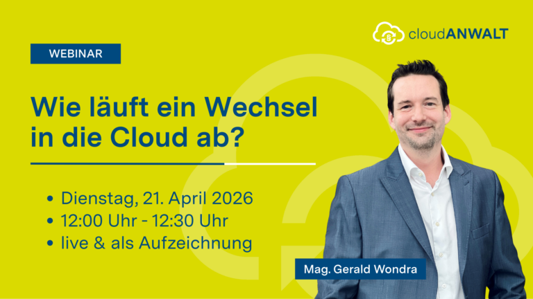 Wie läuft ein Wechsel in die Cloud ab?